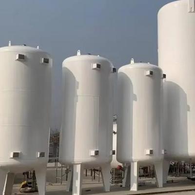 خزان تخزين مبرد من الفولاذ المقاوم للصدأ ASME سعة 50 متر مكعب، 8 بار