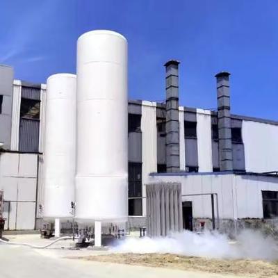 خزان غاز طبيعي مسال ASME 20 قدم 200 متر مكعب تخزين من الفولاذ المقاوم للصدأ 1.6 ميجا باسكال