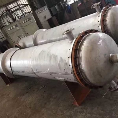 الفولاذ المقاوم للصدأ SS316L أنبوب مزدوج ورقة مبادل حراري 220 فولت أنبوبي