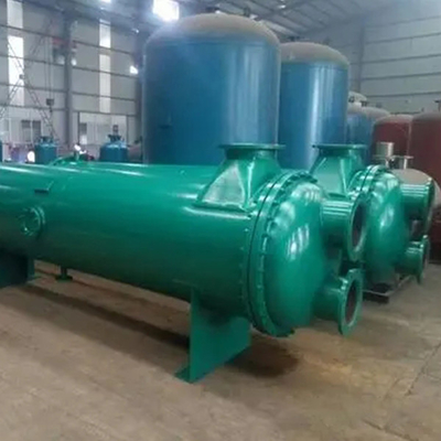 200C شل أنبوب مبادل حراري 0.6MPA مكثف تبريد المياه 600 مم