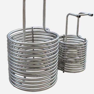 2.1mpa أنبوب مبادل حراري 1.6mpa الفولاذ المقاوم للصدأ للتبريد