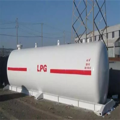 100m3 حاوية البترول المسال Lpg Gas Storage Tank Autogas Station Tank