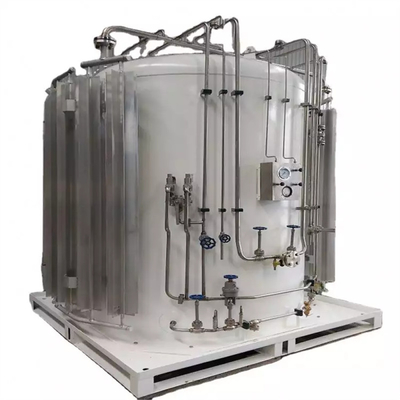Cryogenic CO2 Oxygen Micro Bulk Tanks النيتروجين السائل اسطوانة الفولاذ المقاوم للصدأ