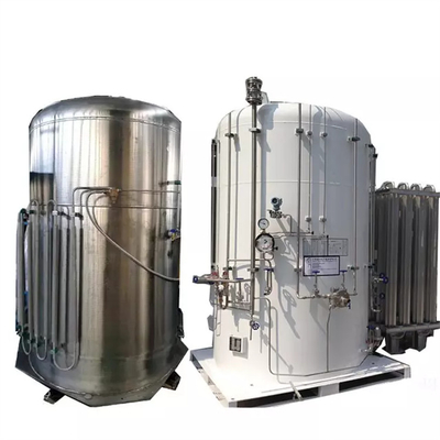 Cryogenic CO2 Oxygen Micro Bulk Tanks النيتروجين السائل اسطوانة الفولاذ المقاوم للصدأ