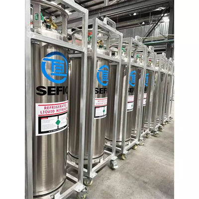 زجاجة أكسجين سائل أسطوانة ديوار ذات عمر خدمة طويل 175 لتر