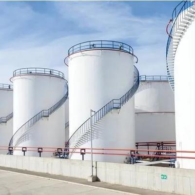 خزان تخزين عمودي للنفط الخام / وقود الديزل / زيت الوقود الثقيل الصناعي 300 متر مكعب - 10000 متر مكعب