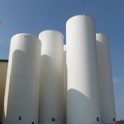 خزان تخزين عمودي للنفط الخام / وقود الديزل / زيت الوقود الثقيل الصناعي 300 متر مكعب - 10000 متر مكعب