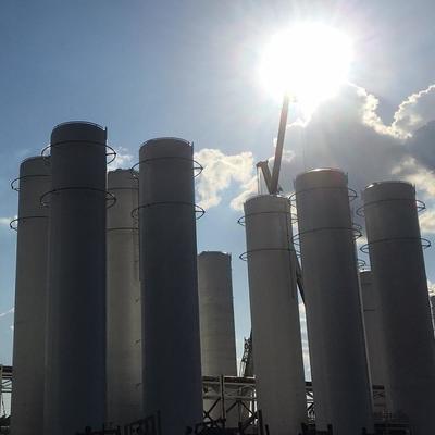 5-100 م3 خزان تخزين الكيماويات المشوية