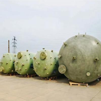 خزان وقود أرضي أفقي مزدوج الجدار بسعة 10-200 متر مكعب