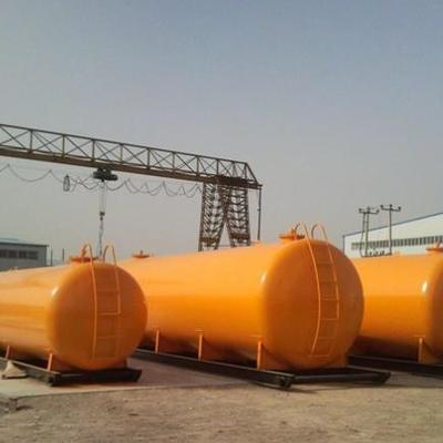 خزان وقود أرضي أفقي مزدوج الجدار بسعة 10-200 متر مكعب