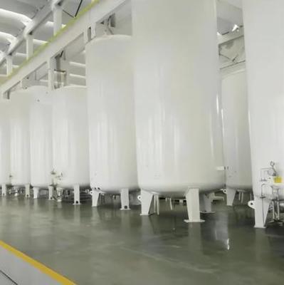 خزان تخزين مبرد بحجم 30 متر مكعب وضغط 1.6 ميجا باسكال ودرجة حرارة -150 درجة مئوية