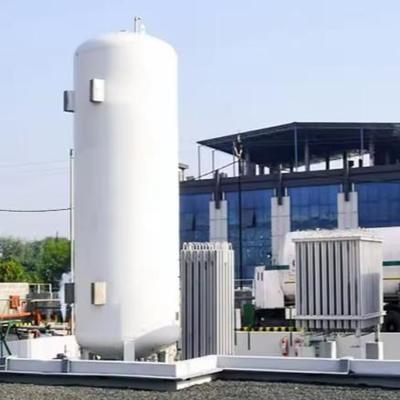 5-100 طن من خزان التخزين البارد للغاز الطبيعي المسال LOX -196°C إلى 50°C