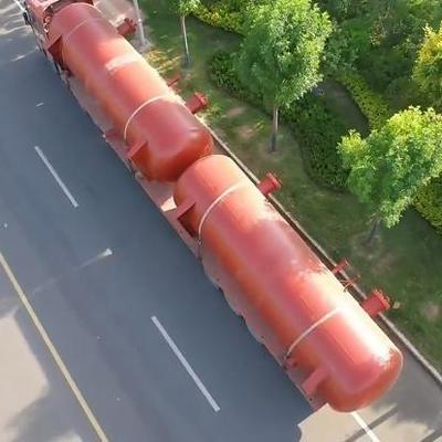 خزان التخزين المشع 5-200m3 سعة الأكسجين النيتروجين الأرجون