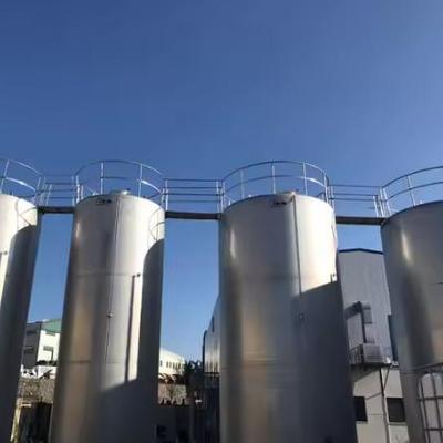 خزان تخزين مبرد 1.6 ميجا باسكال رأسي/أفقي للغاز الطبيعي المسال LO2 LN2