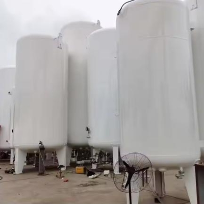 خزان تخزين مبرد معتمد من ASME سعة 5000 لتر 3 ميجا باسكال أفقي