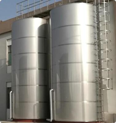 خزان تخزين مبرد من الفولاذ المقاوم للصدأ ASME سعة 50 متر مكعب، 8 بار