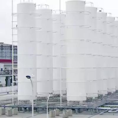خزان تخزين مبرد من الفولاذ المقاوم للصدأ ASME سعة 50 متر مكعب، 8 بار