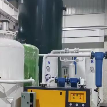 مولد الأكسجين الصناعي PSA مع 0.1-0.8MPa الضغط و ≥ 90% ± 3% نقاء الأكسجين للقطع بالليزر