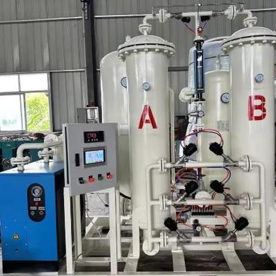 مولد أوكسجين PSA مع 8-10 سنوات عمر 220V / 50Hz إمدادات الطاقة و 5-45 درجة حرارة التشغيل للاستخدام الصناعي