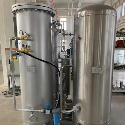 مولد نيتروجين PSA لإنتاج الزجاج بنسبة نقاء 99.999%، 90 متر مكعب/ساعة، مع نقطة ندى ≤-40℃