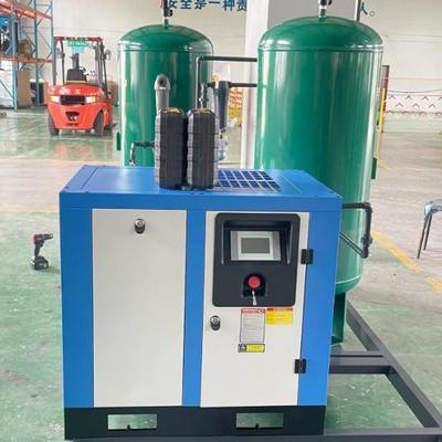 مولد نيتروجين PSA صغير من الفولاذ المقاوم للصدأ، آلة صنع غاز N2 بتكلفة صيانة أقل