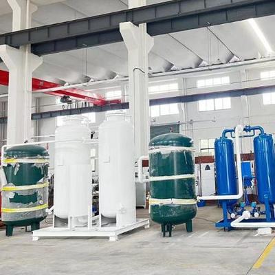 مولد نيتروجين PSA بسعة عالية 1-2000 متر مكعب/ساعة لصناعة الأدوية بجهد 220-575 فولت وضمان 12 شهرًا