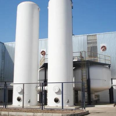 300Nm3/h 0.32kWh/Nm3 نظام الأكسجين VPSA الموفر للطاقة للتهوية معالجة مياه الصرف الصحي