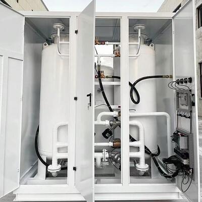 مولد النيتروجين PSA عالي النقاء ذو التدفق العالي مع بناء الفولاذ المقاوم للصدأ