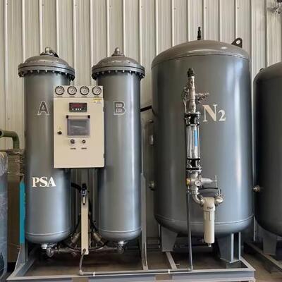 مولد نيتروجين PSA N2 للمصنع 100 متر مكعب/ساعة عالي النقاء للغاية 99.999% صنع في الصين مع شهادة CE ISO