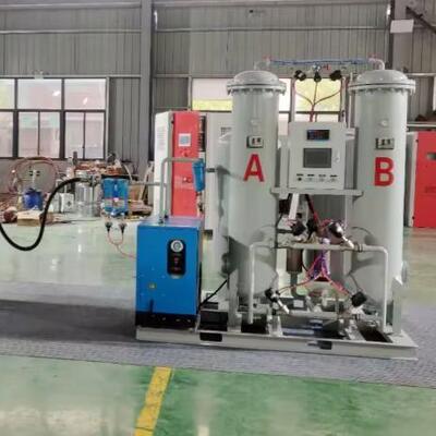 مولد النيتروجين 60Nm3/hr 99.99% نقاء PSA مع ضغط الخروج 16bar لقطع الفولاذ المقاوم للصدأ