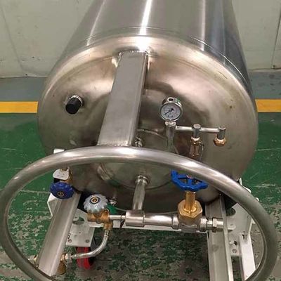 164-500 لتر خزان النيتروجين السائل بناء ديوار 210 لتر