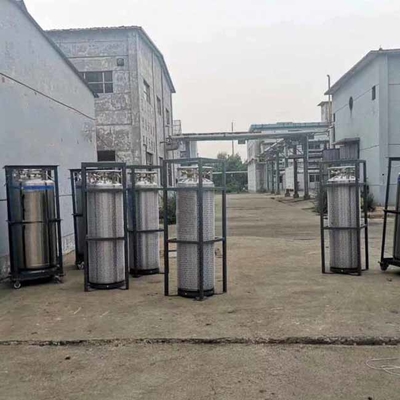 175L Cryogenic Dewar Cylinder 1.37mpa 2.3mpa خزانات أكسجين