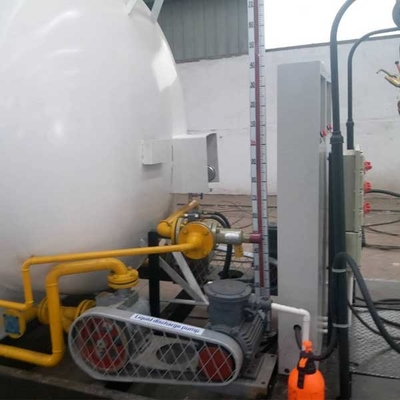 Q345R 10 Tons LP Gas Filling Stations، 1.77Mpa Auto Gas Filling Station