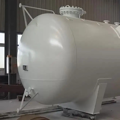 أفقي LPG فوق الخزانات الأرضية 25m3 Q345R LPG Cabinet