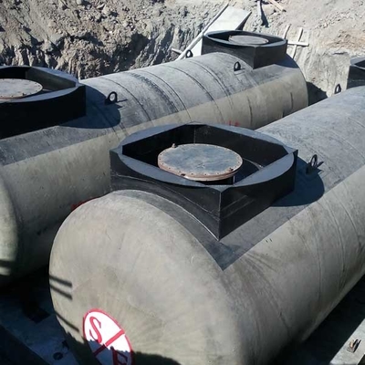 60cbm 10m3 الصلب وقود النفط خزان 20m3 أفقي SF تحت الأرض