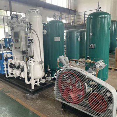 90 إلى 95٪ مولد أكسجين PSA طبي 15mpa 60Nm3 / H
