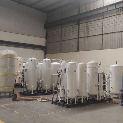 60 LPM مُكثّف أوكسجين مع PSA Technology 0.1Mpa 110v Plant