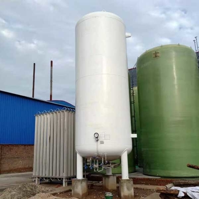30m3 CO2 Cryogenic Storage Tank ISO 21.6 Bar نوع عمودي