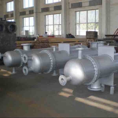 0.8mpa SS316L شل وأنبوب نوع المبخر ، مكثف نوع أنبوب قذيفة الفولاذ المقاوم للصدأ