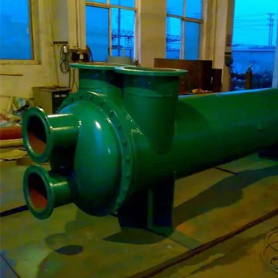 200C شل أنبوب مبادل حراري 0.6MPA مكثف تبريد المياه 600 مم