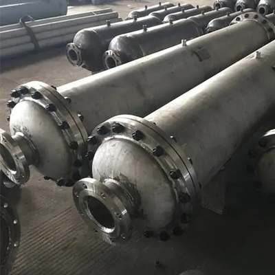 1.6Mpa شل ومبادل حراري لفائف 120C ، 20 بار شل ومبرد الأنبوب