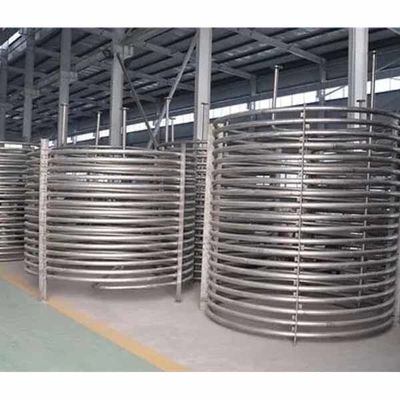 2.1mpa أنبوب مبادل حراري 1.6mpa الفولاذ المقاوم للصدأ للتبريد