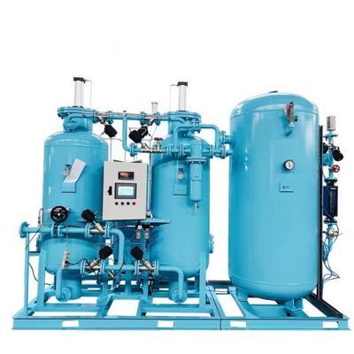 مولد النيتروجين PSA الموفر للطاقة ويتم التحكم به بواسطة PLC بنسبة 99.999% للنظام الصناعي للتطهير