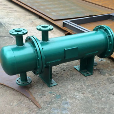 SS304 306 مبادل حراري أنبوب شل مكثف الفولاذ المقاوم للصدأ